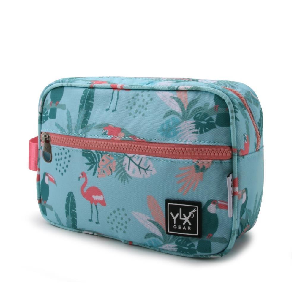 Yucca &amp; Tropical Birds Pencil Case/Toiletry Bag 24x17cm