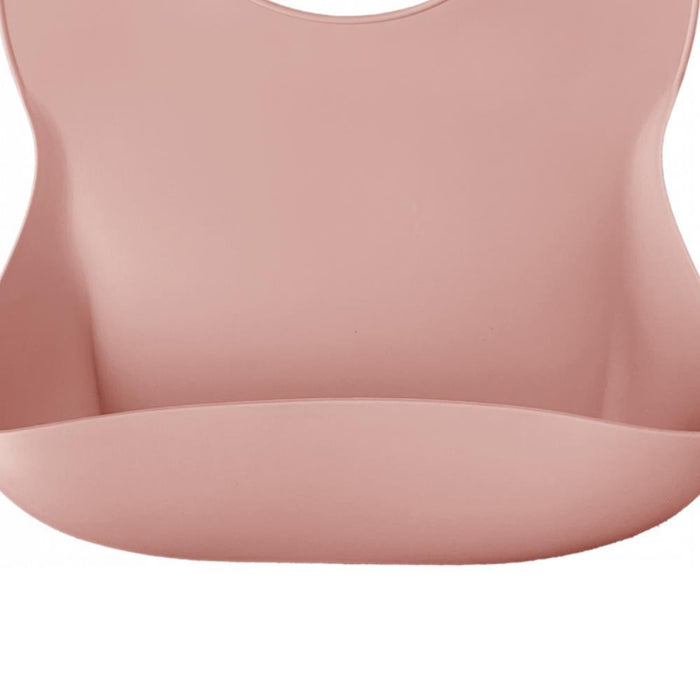 Babete em Silicone Minikoioi Bubble Rosa Velho