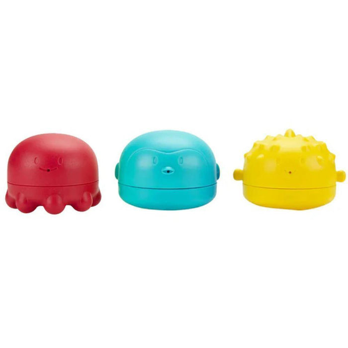 3 Brinquedos Banho Animais Anti-Mofo Ubbi