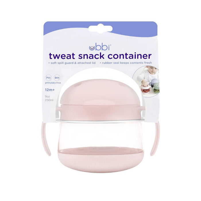 Taça para Snacks com Asas Ubbi Rosa 250ml
