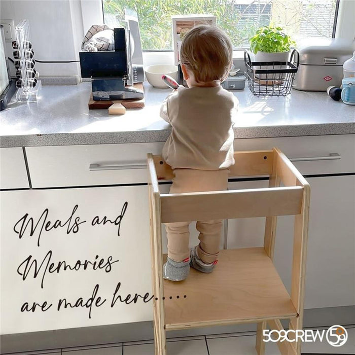 Torre Aprendizagem Montessori 509 Crew Explorer Branco