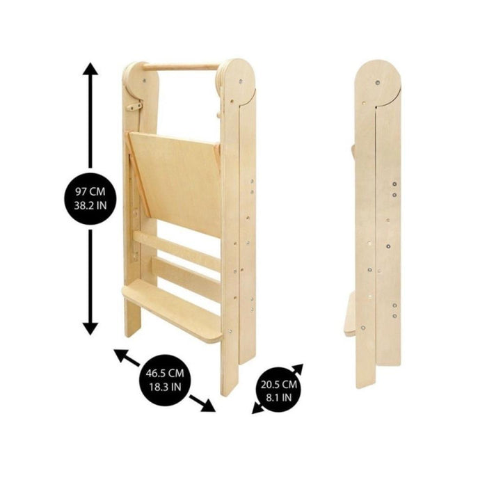 Torre de Aprendizagem 509Crew Foldable Lofty Natural