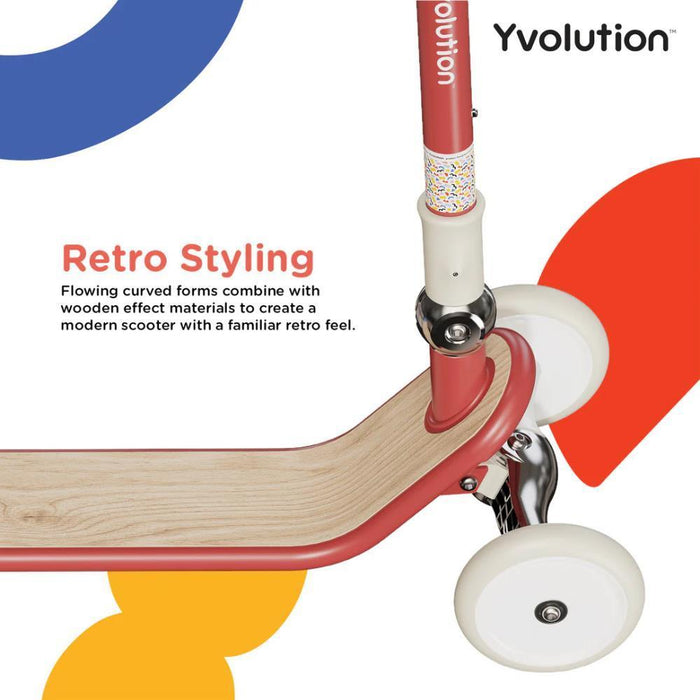 Trotinete Yvolution Classic Red