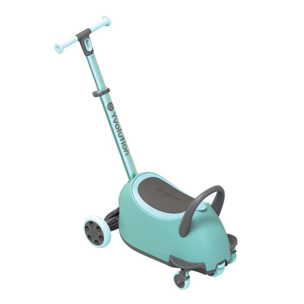 Yvolution Yglider Luna 3-in-1 Ride-On/Scooter Green