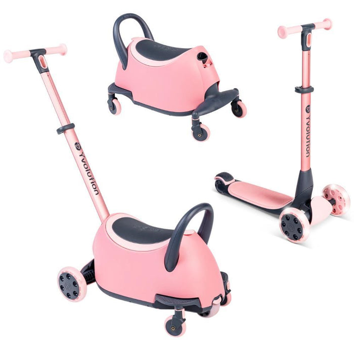 Ride-On/Trotinete Yvolution Yglider Luna 3em1 Pink
