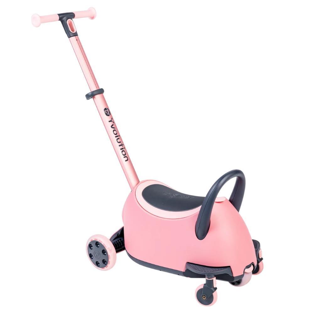 Yvolution Yglider Luna 3-in-1 Ride-On/Scooter Pink