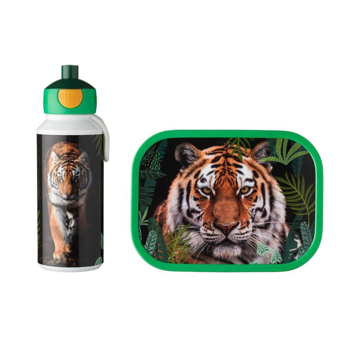 Caixa Lancheira e Garrafa Mepal Tiger 400ml