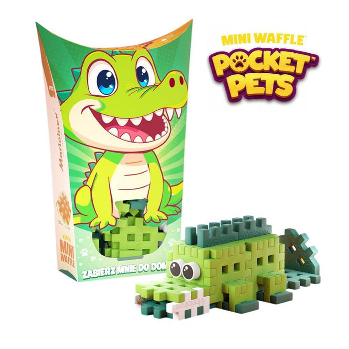 Mini Waffle Pocket Pet Crocodilo