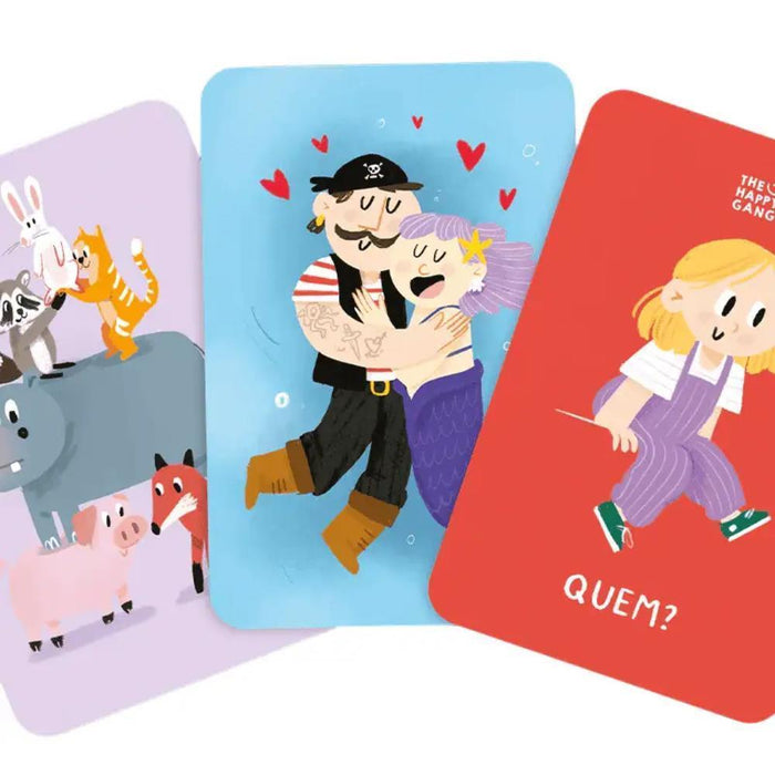 Jogo The Happy Gang Telefone Estragado 75 Cartas