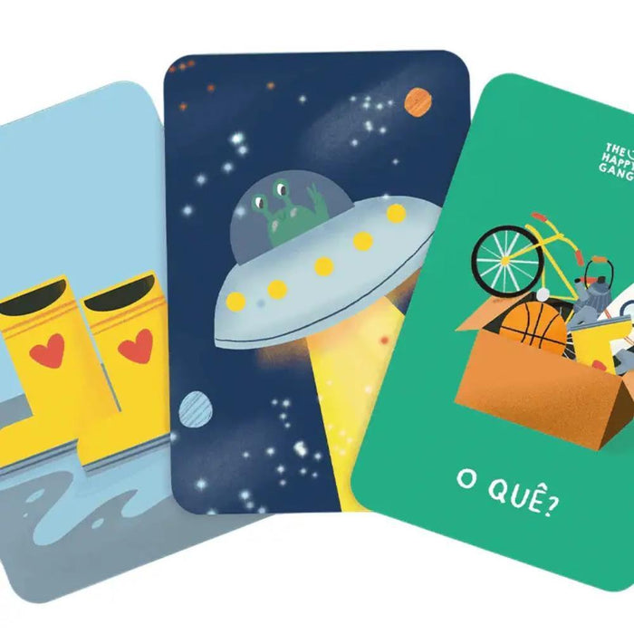 Jogo The Happy Gang Telefone Estragado 75 Cartas