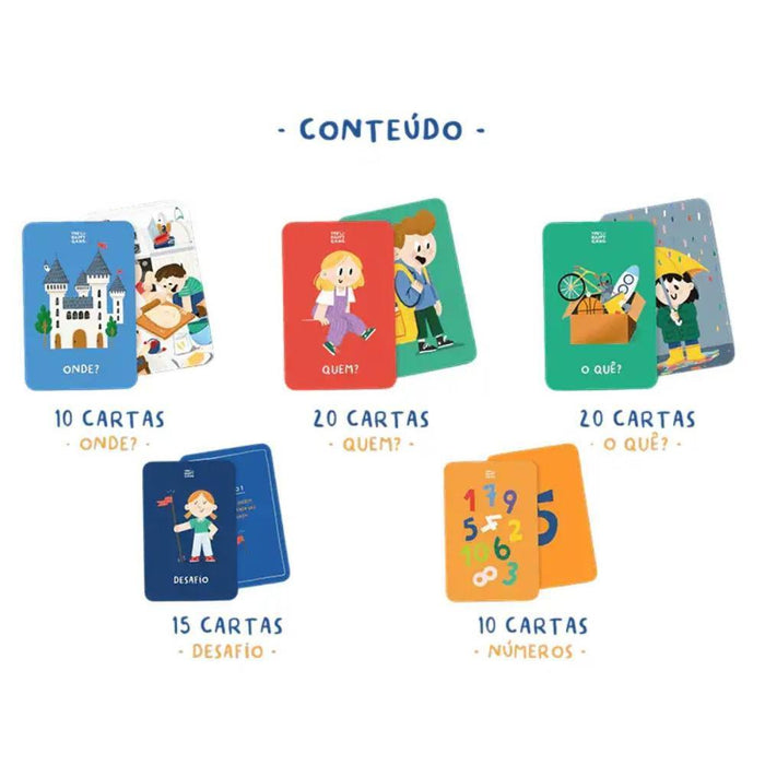 Jogo The Happy Gang Telefone Estragado 75 Cartas