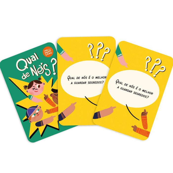 Jogo The Happy Gang Qual de Nós? 50 Cartas