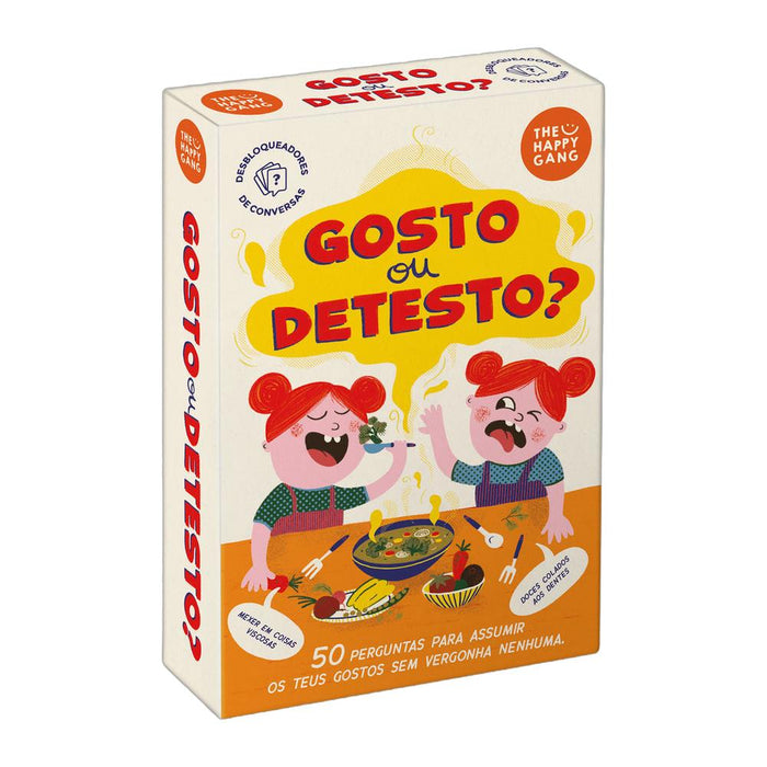 Jogo The Happy Gang Gosto ou Detesto? 50 Cartas