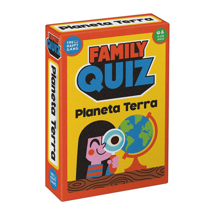 Jogo The Happy Gang Family Quiz Planeta Terra 50 Cartas