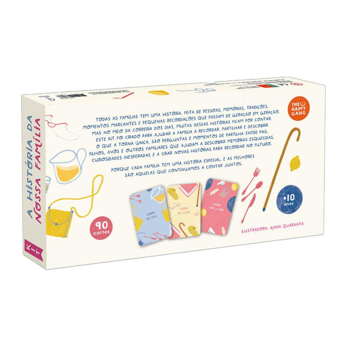 Jogo The Happy Gang A História da Nossa Família 90 Cartas