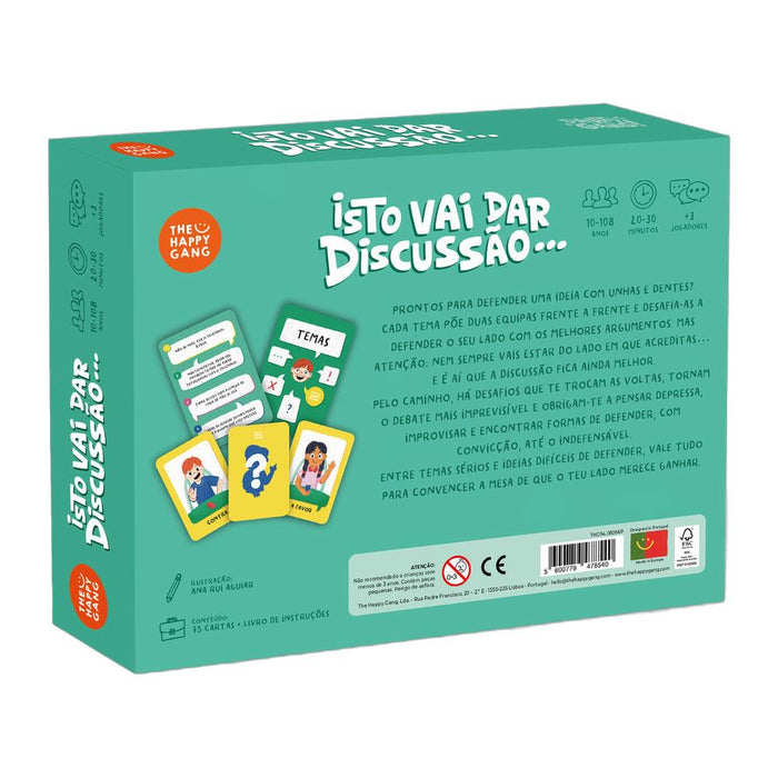 Jogo The Happy Gang Isto Vai Dar Discussão 75 Cartas