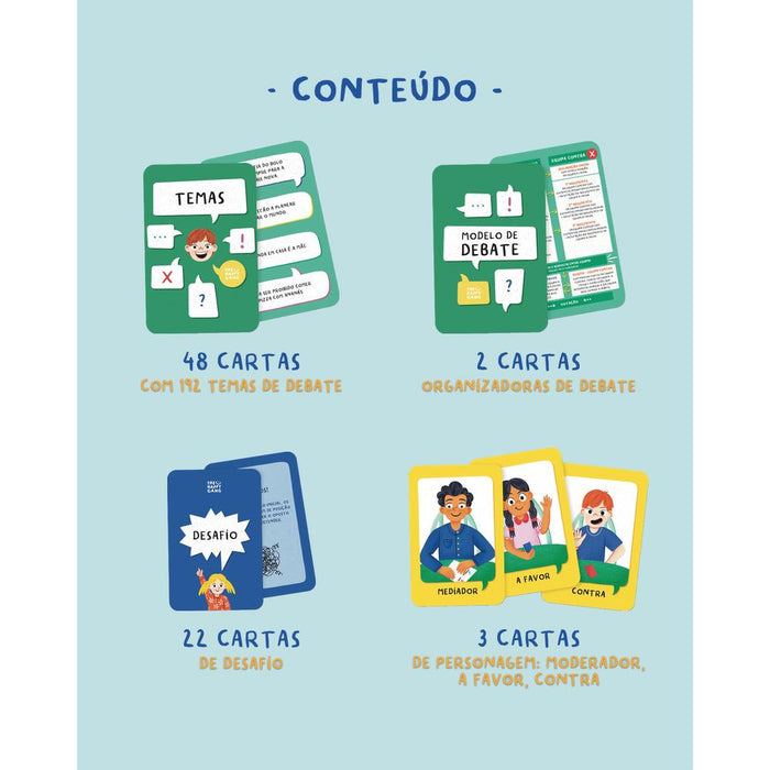 Jogo The Happy Gang Isto Vai Dar Discussão 75 Cartas
