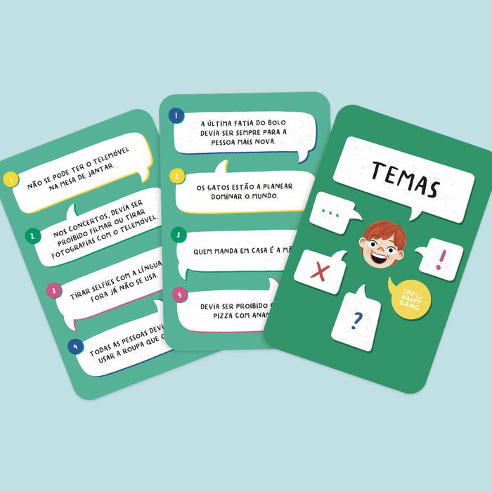 Jogo The Happy Gang Isto Vai Dar Discussão 75 Cartas