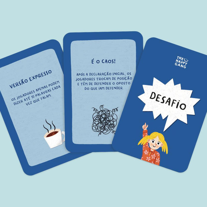 Jogo The Happy Gang Isto Vai Dar Discussão 75 Cartas