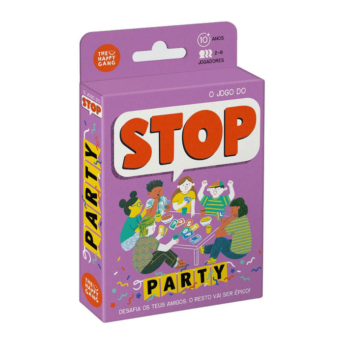 Jogo The Happy Gang Let´s Go Stop Party 110 Cartas