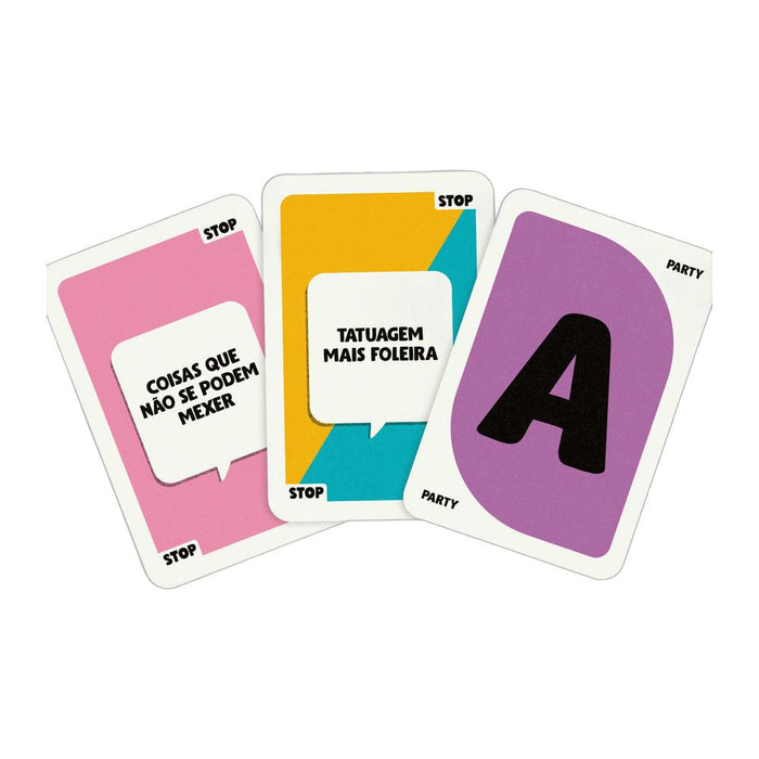Jogo The Happy Gang Let´s Go Stop Party 110 Cartas