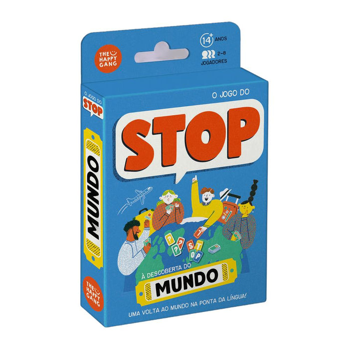 Jogo The Happy Gang Let´s Go Stop À Descoberta do Mundo 110 Cartas