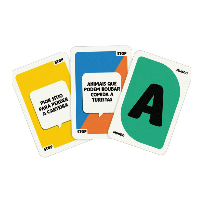 Jogo The Happy Gang Let´s Go Stop À Descoberta do Mundo 110 Cartas