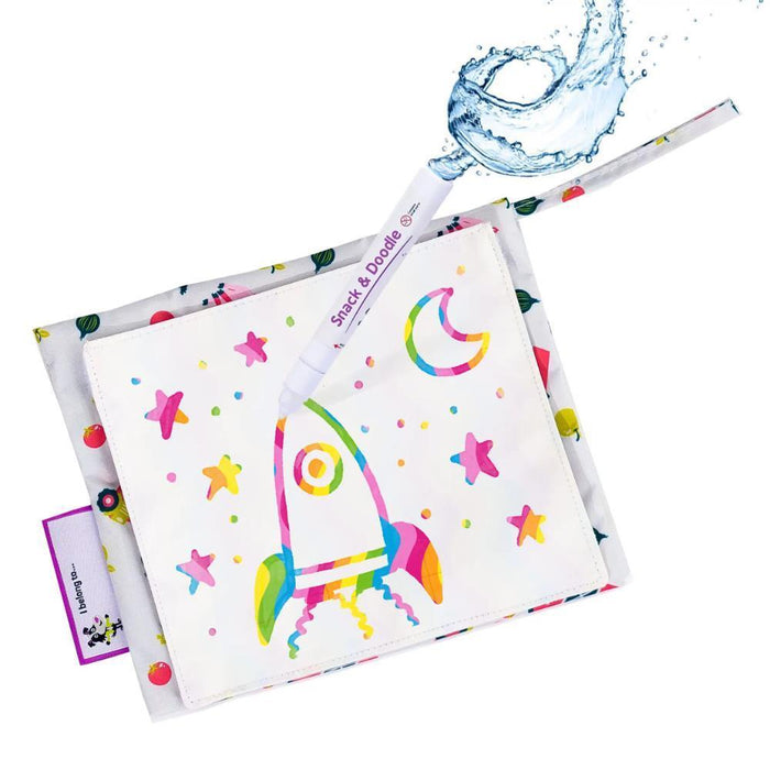 Bolsa Impermeável Reutilizável com Tapete e Caneta Water Magic