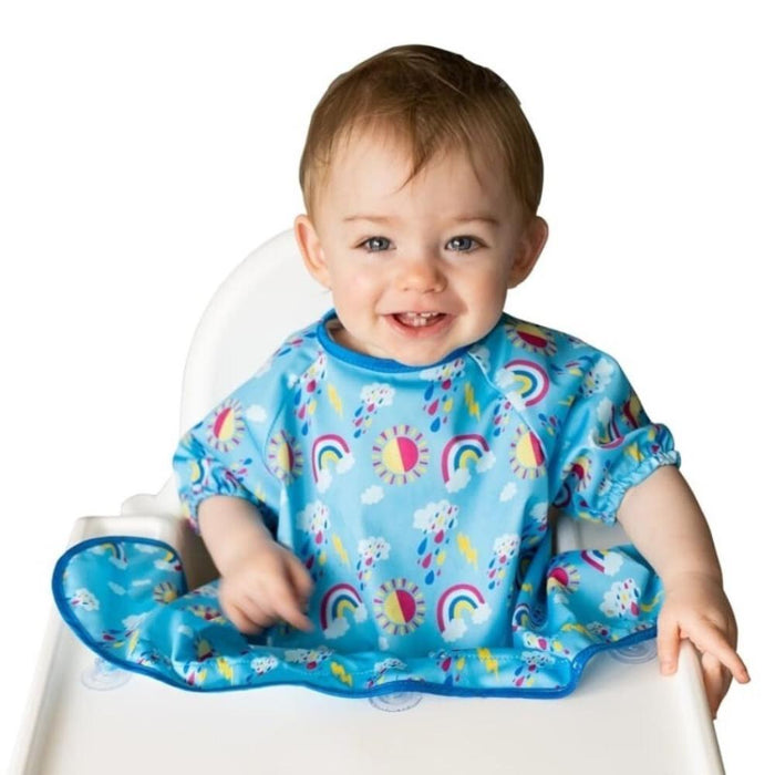 Babete Tidy Tot com Mangas Curtas e Ventosas Rainbow 6-24m