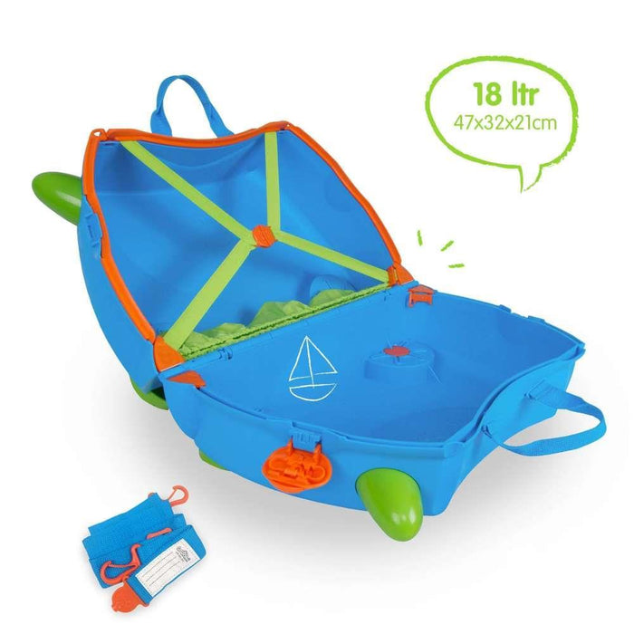 Trunki Terrance Suitcase Blue