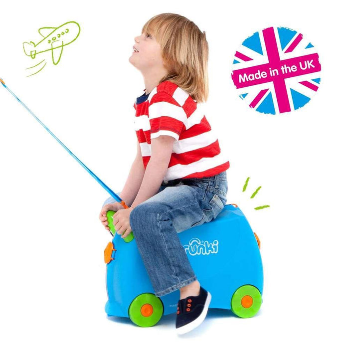Trunki Terrance Suitcase Blue