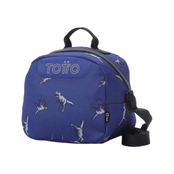 Lancheira Térmica Totto Dinossauros Azul