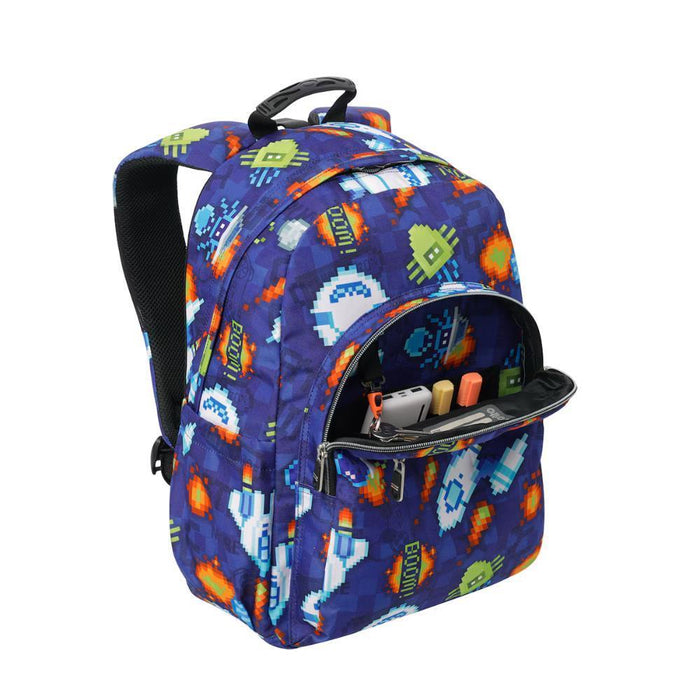 Mochila Grande Totto Acuareles 44cm