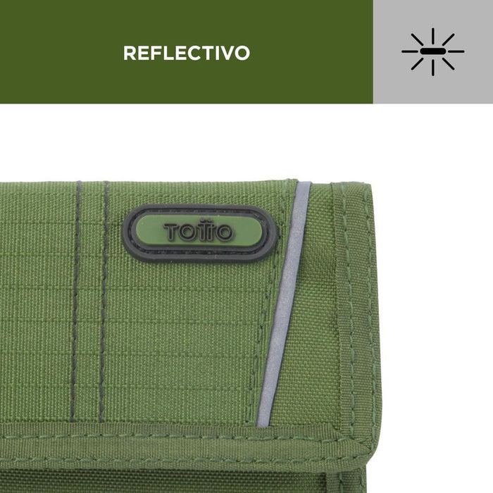 Carteira Totto Uba Verde 13cm