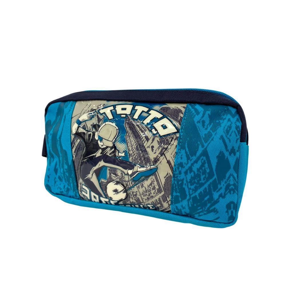 Totto Van Double Pencil Case Blue