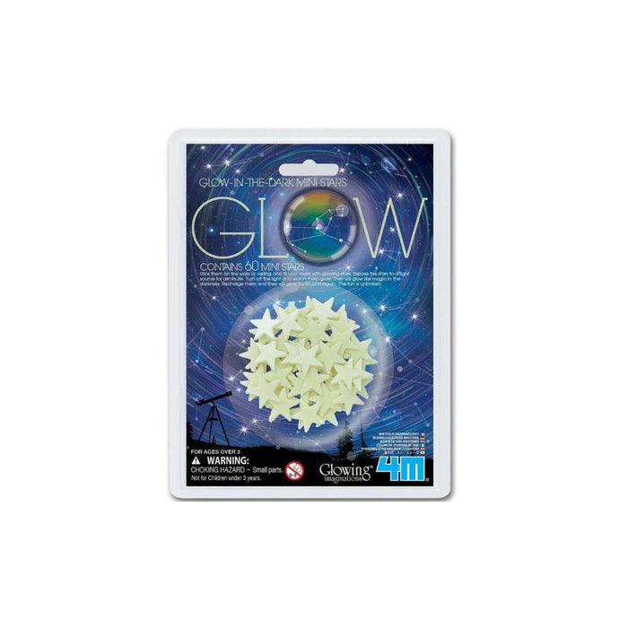 60 Mini Estrelas Luminescentes
