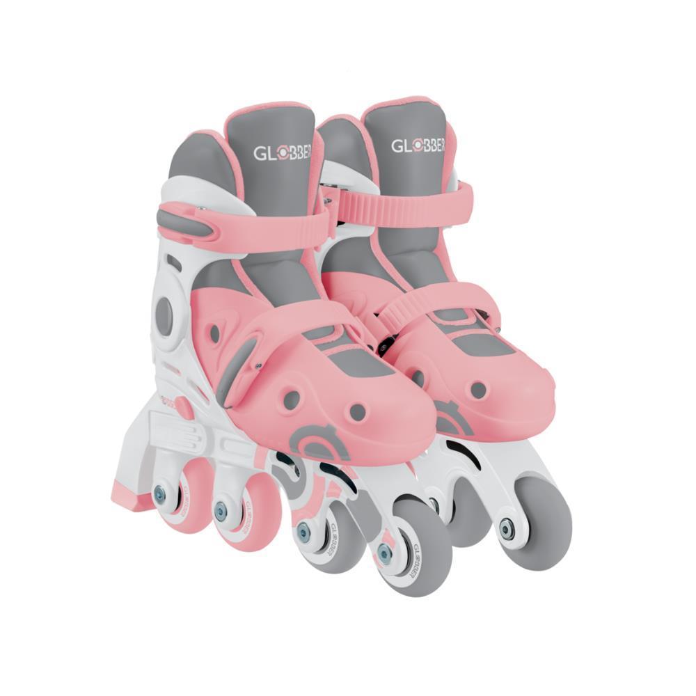 Patins de Aprendizagem 2em1 Rosa Tamanho 26-29