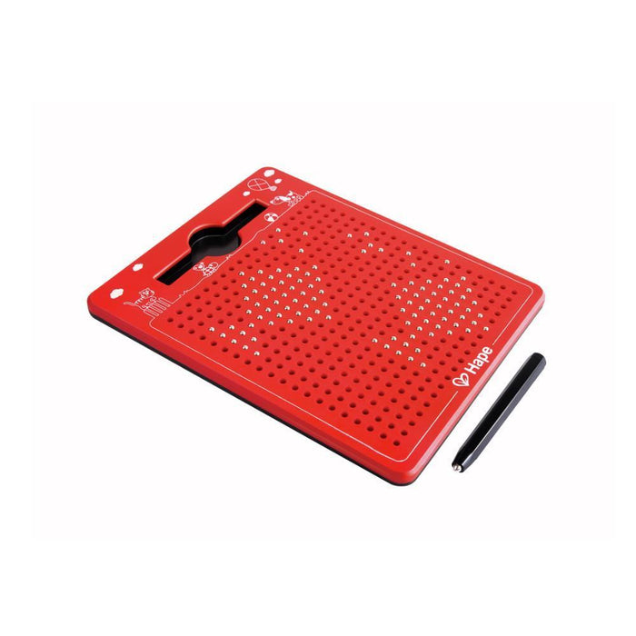 Tabuleiro de Desenho Magnético Hape Vermelho com Caneta