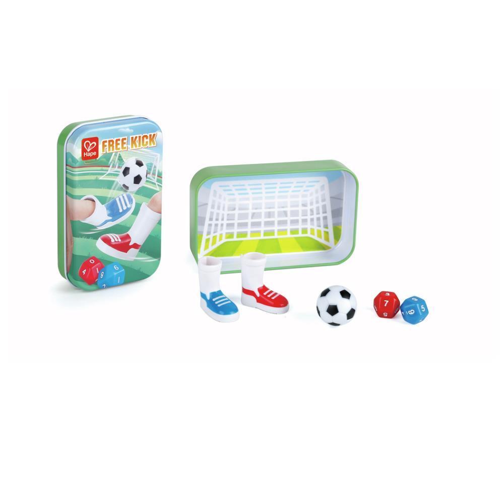 Hape Travel Game Soccer in Metal Box