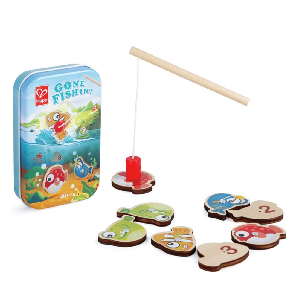 Hape Go Fish! Travel Game in Metal Tin