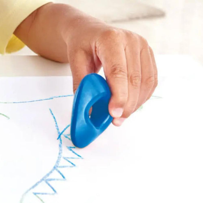 Primeiros 5 Lápis de Cera Hape Easy Grip