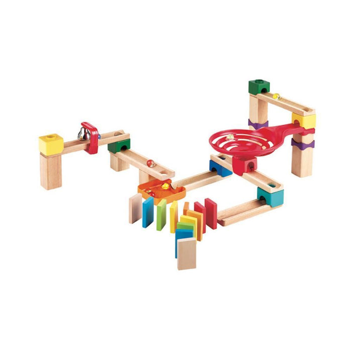 Pista de Berlindes Hape em Madeira 50 Peças