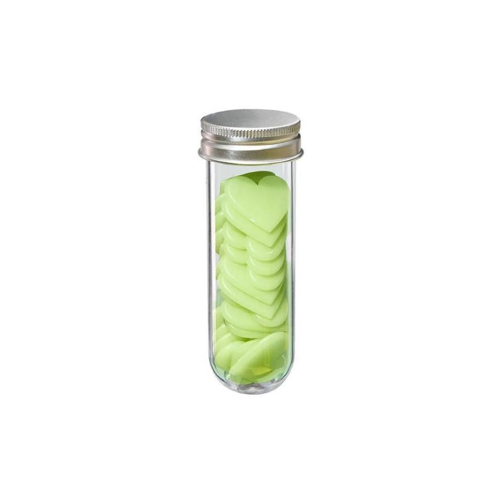 Bottle 18 with Luminescent Hearts