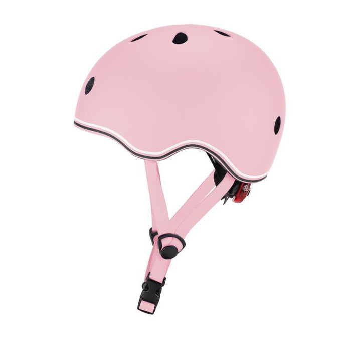 Capacete de Segurança Globber Go Up com Luz Rosa 45-51cm