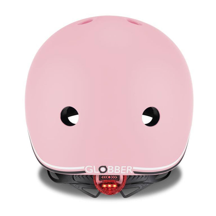 Capacete de Segurança Globber Go Up com Luz Rosa 45-51cm