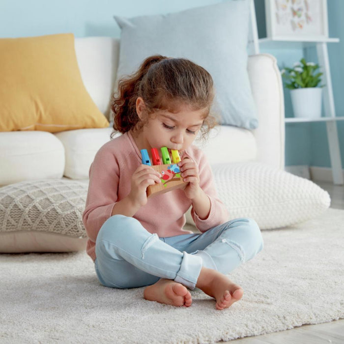 Flauta de Pan 4 Tubos Hape