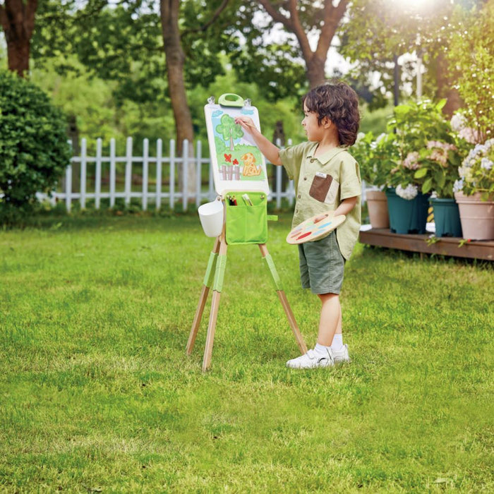 Kit de Pintura com Paleta e 6 Pincéis Hape