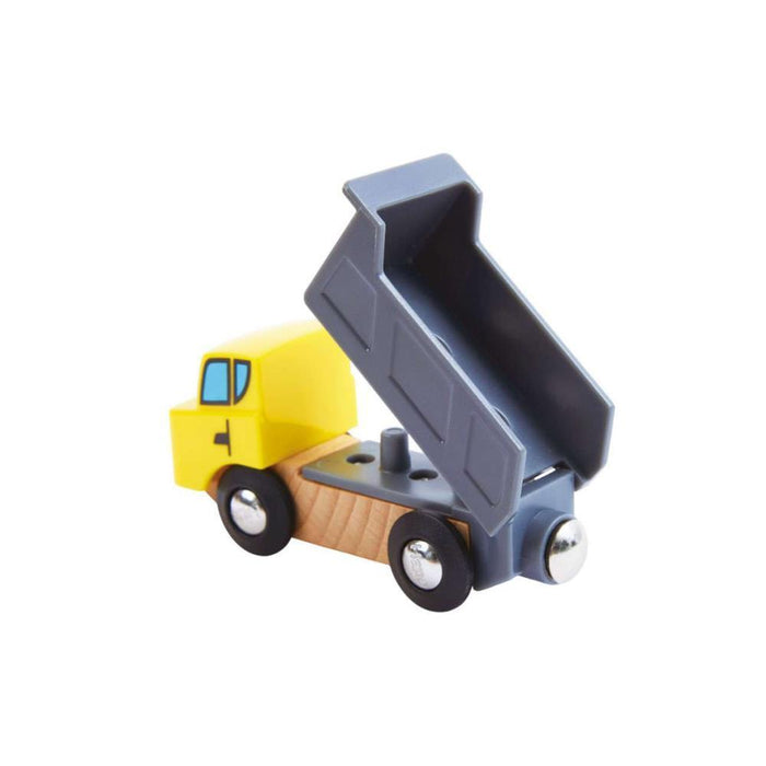 Grua e Veículos de Construção Hape 14 Peças