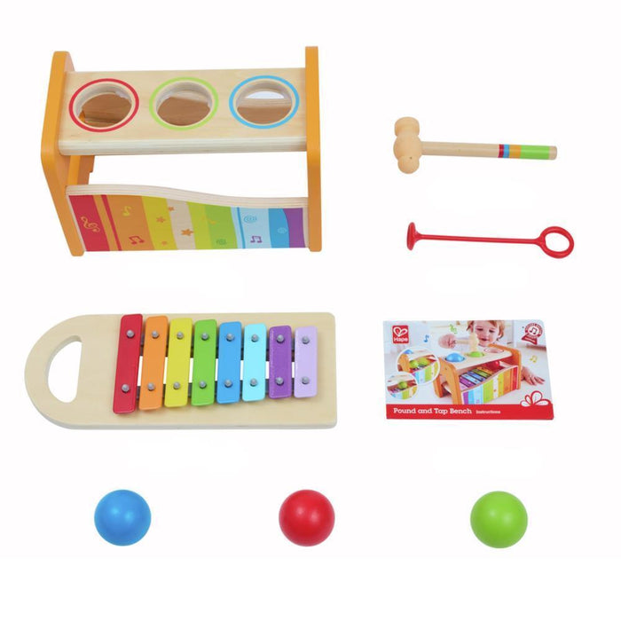 Jogo de Martelo com Xilofone em Madeira Hape