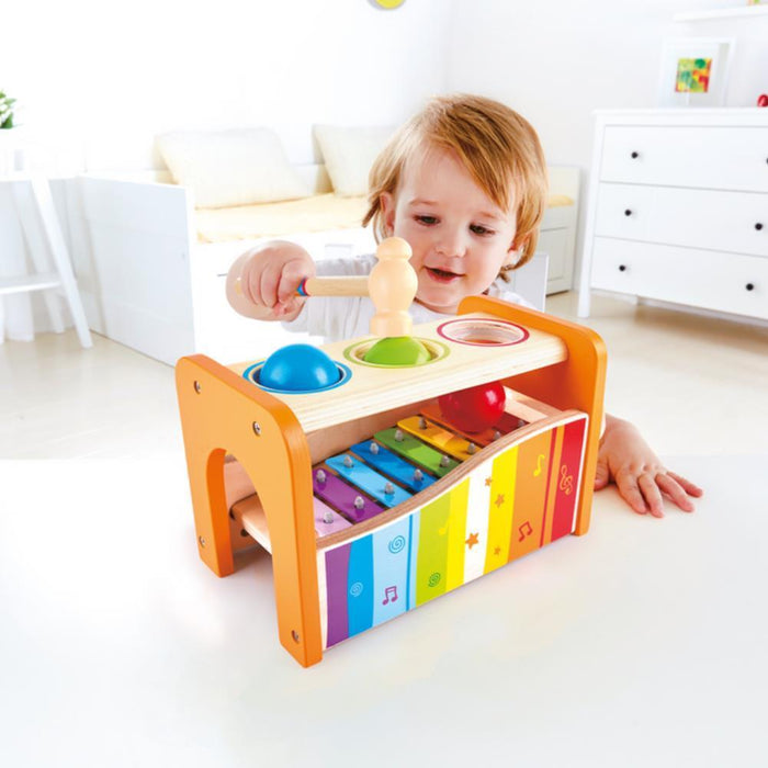 Jogo de Martelo com Xilofone em Madeira Hape